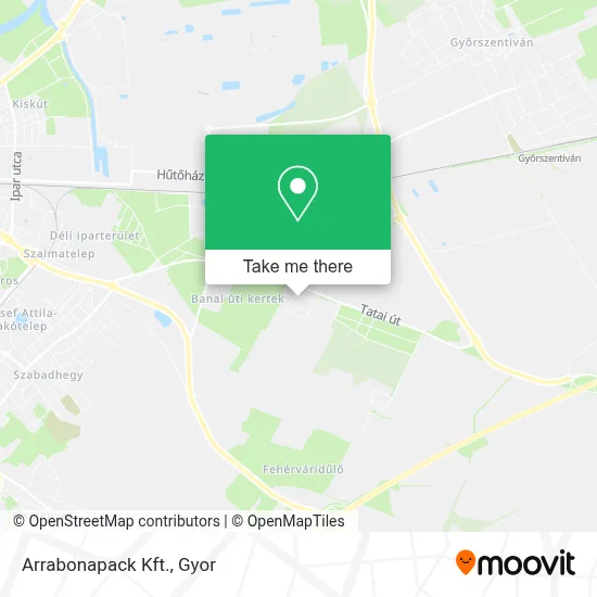 Arrabonapack Kft. map