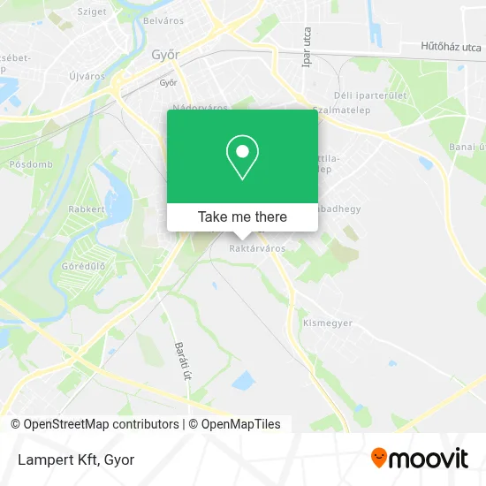 Lampert Kft map