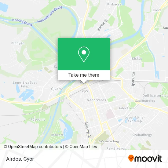 Airdos map