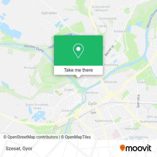 Szesat map