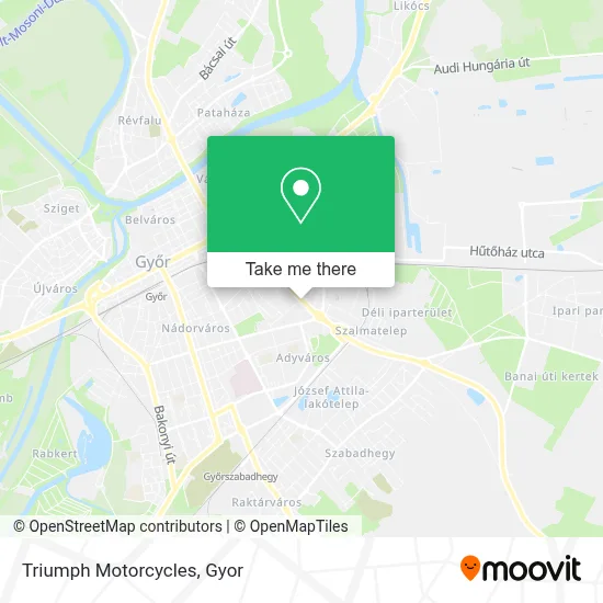 Triumph Motorcycles map