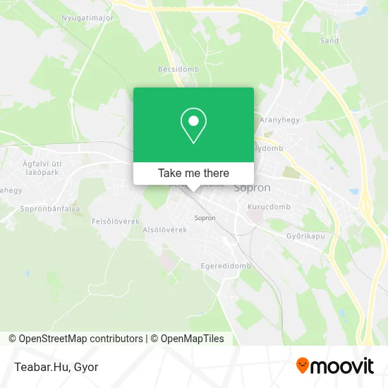 Teabar.Hu map