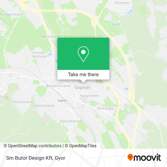 Sm Butor Design Kft map