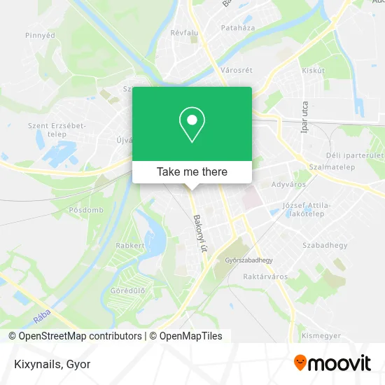 Kixynails map
