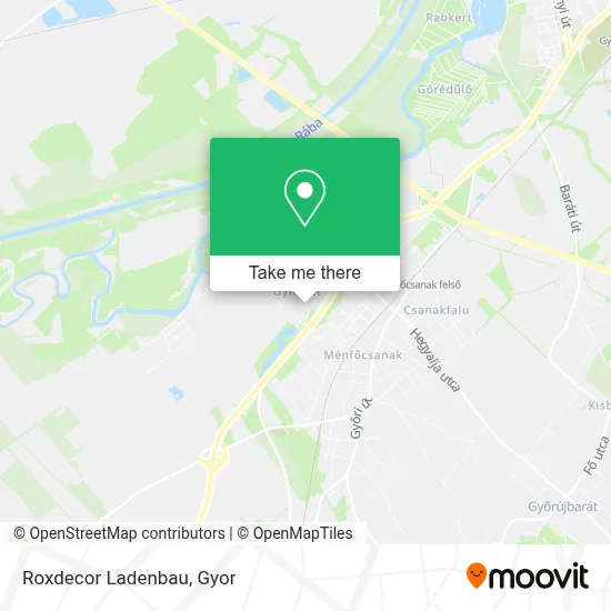 Roxdecor Ladenbau map