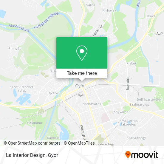 La Interior Design map