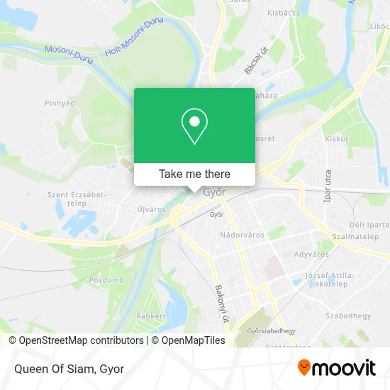 Queen Of Siam map