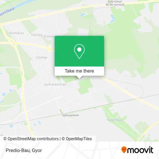 Predio-Bau map