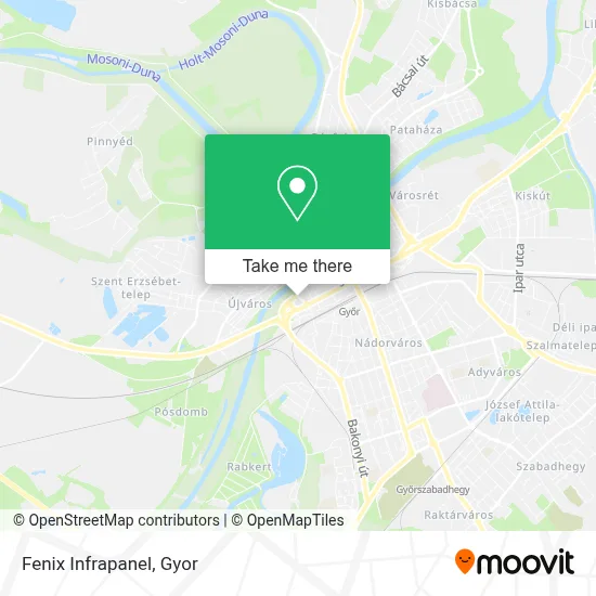 Fenix Infrapanel map