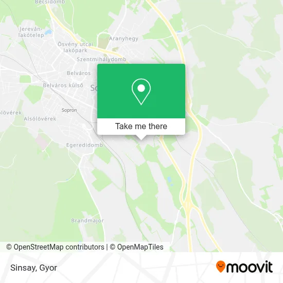 Sinsay map