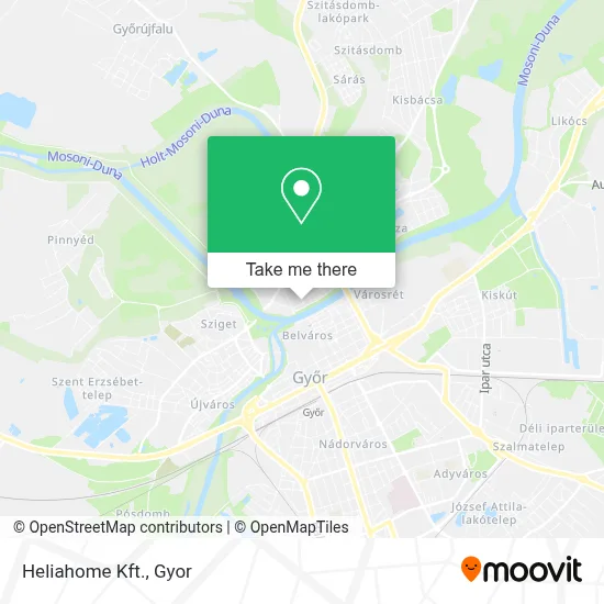 Heliahome Kft. map