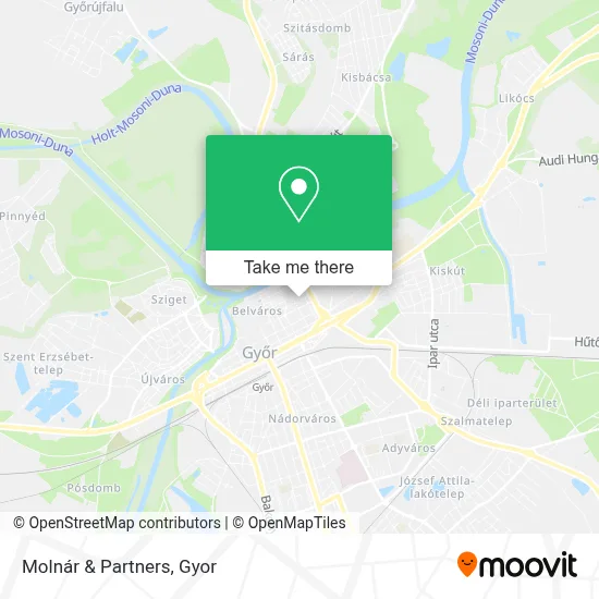 Molnár & Partners map