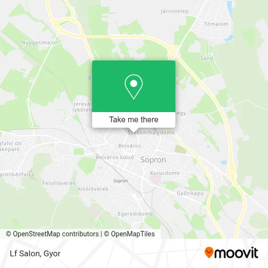 Lf Salon map