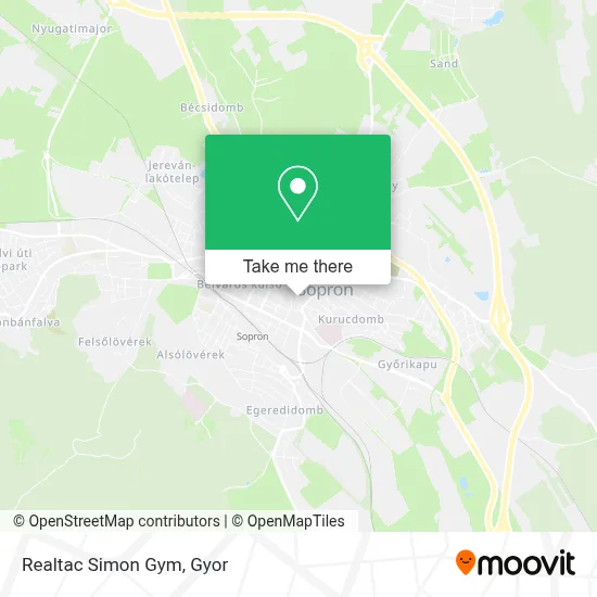 Realtac Simon Gym map