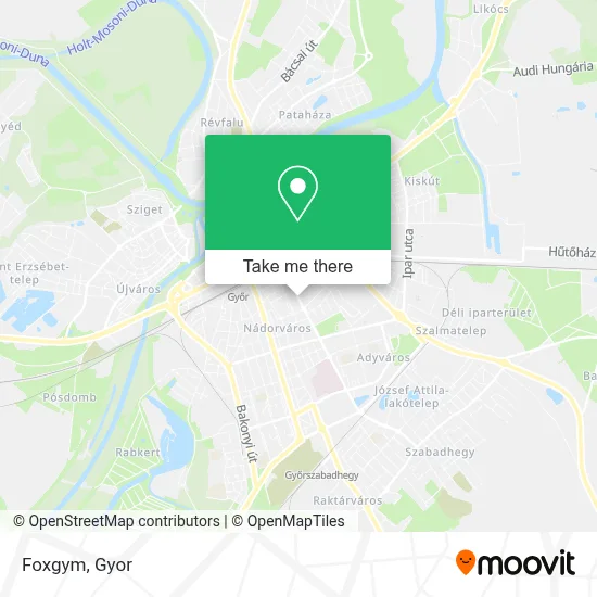 Foxgym map