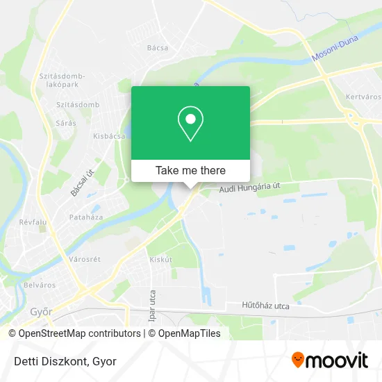 Detti Diszkont map