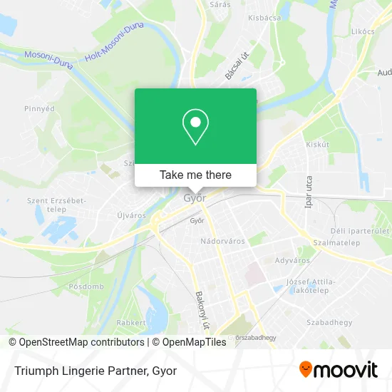 Triumph Lingerie Partner map