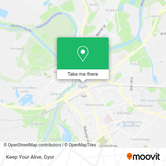 Keep Your Alive map