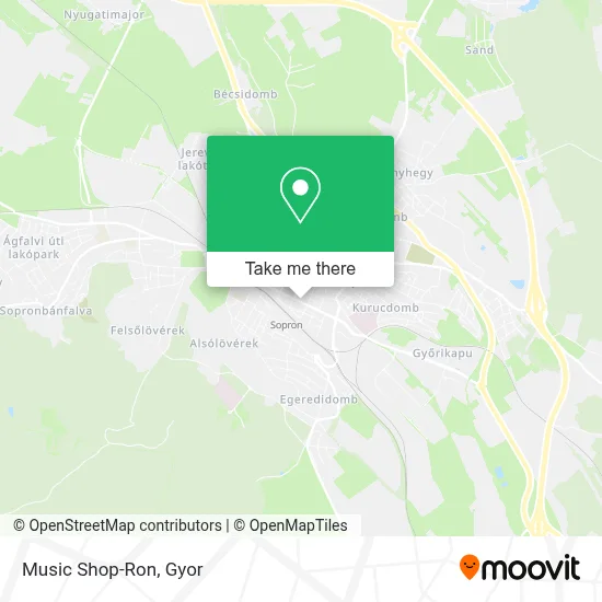 Music Shop-Ron map