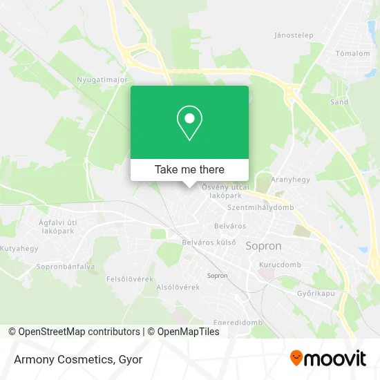 Armony Cosmetics map