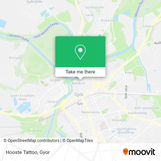 Hooste Tattoo map