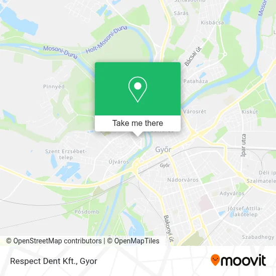 Respect Dent Kft. map
