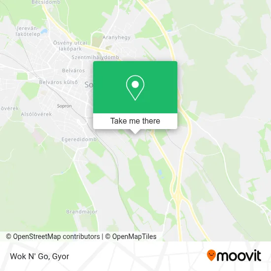 Wok N' Go map