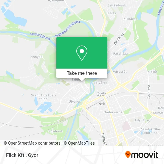 Flick Kft. map
