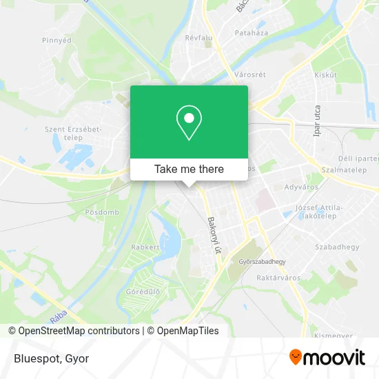 Bluespot map