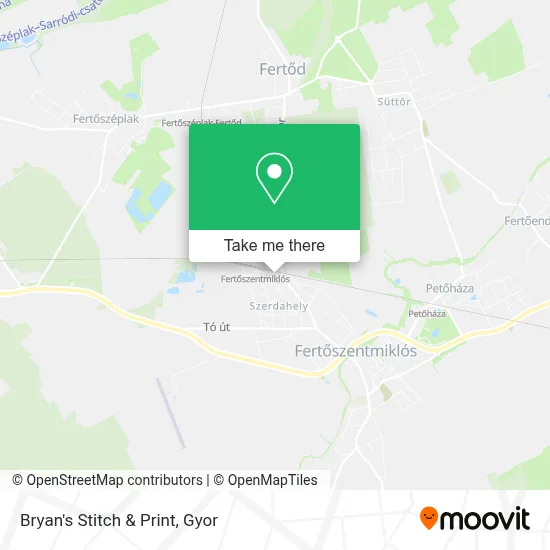 Bryan's Stitch & Print map