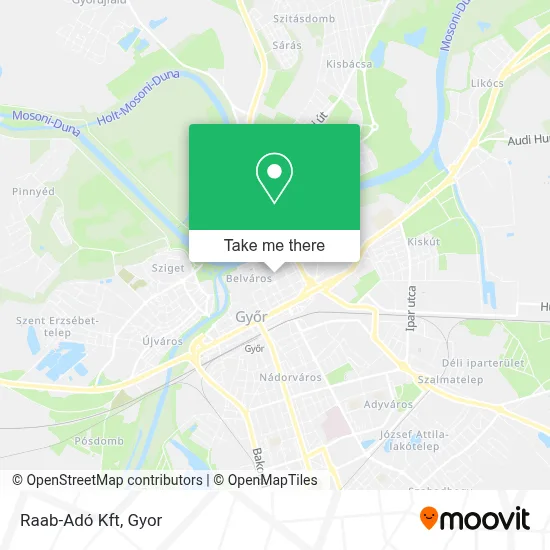 Raab-Adó Kft map