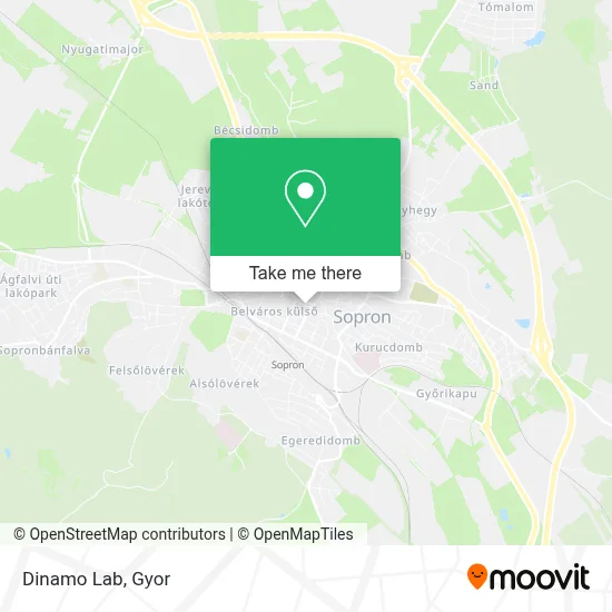 Dinamo Lab map