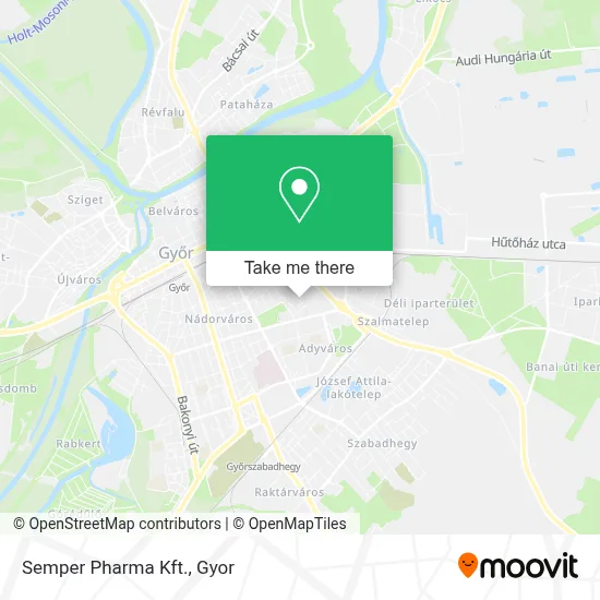 Semper Pharma Kft. map