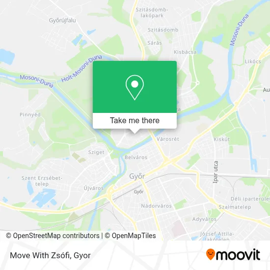 Move With Zsófi map