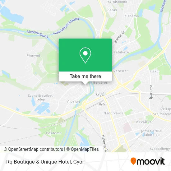 Rq Boutique & Unique Hotel map