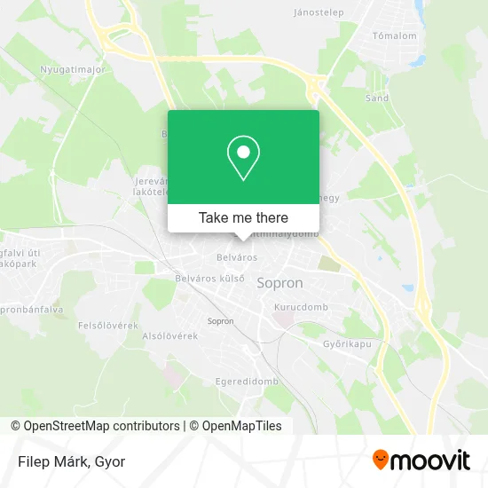 Filep Márk map