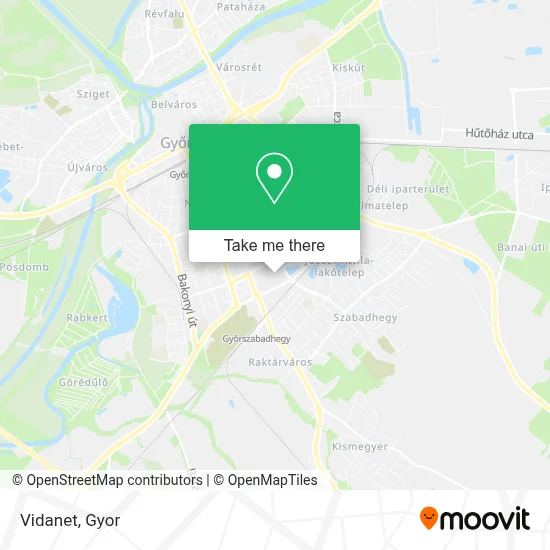 Vidanet map