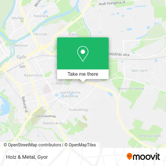 Holz & Metal map