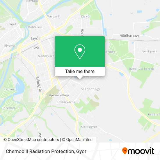 Chernobill Radiation Protection map