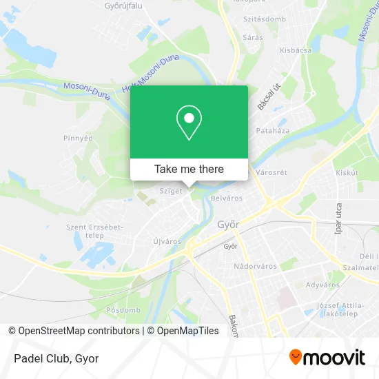 Padel Club map