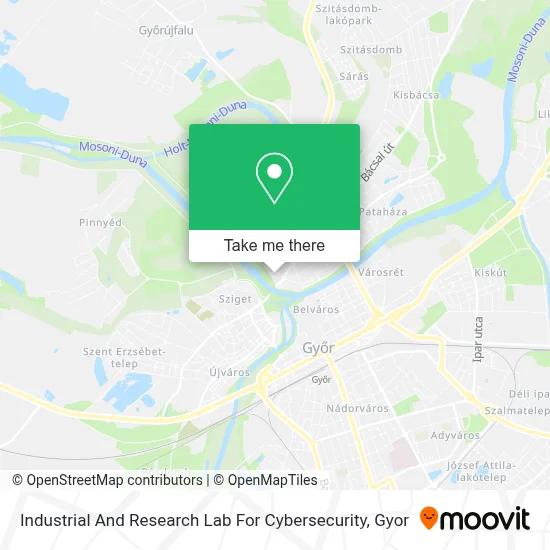 Industrial And Research Lab For Cybersecurity map
