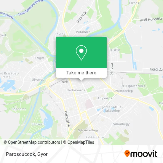 Paroscuccok map
