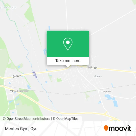 Mentes Gym map