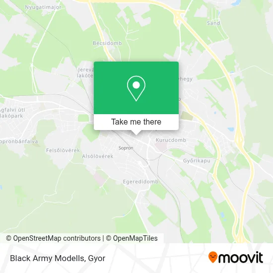 Black Army Modells map
