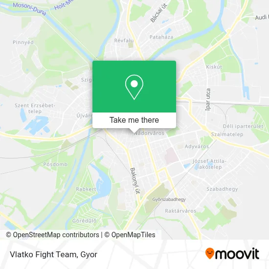 Vlatko Fight Team map