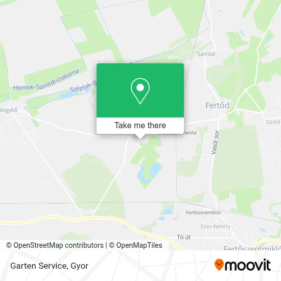 Garten Service map