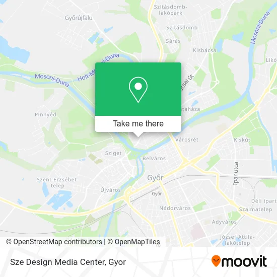 Sze Design Media Center map