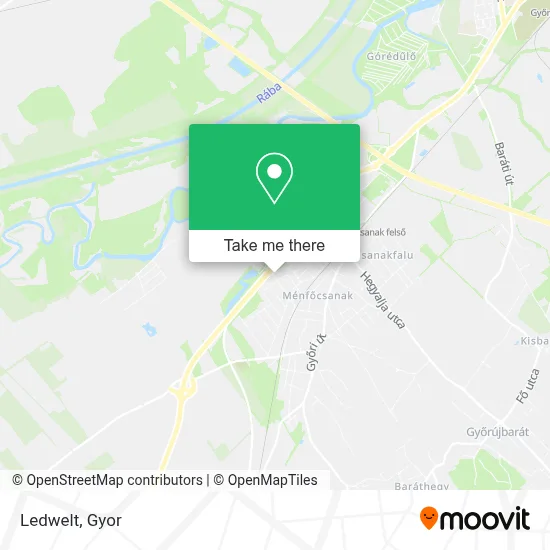 Ledwelt map