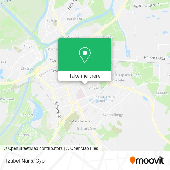 Izabel Nails map