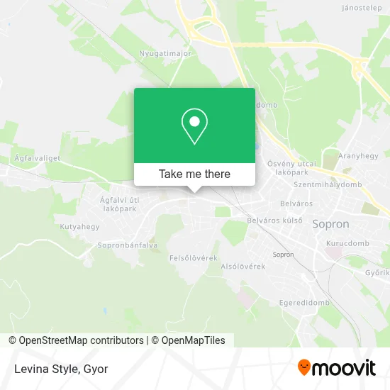 Levina Style map